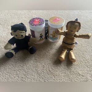 Scentsy STAR WARS C-3PO and FRANK N. STEIN Buddy Clips Smells Great!